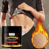 Crema anticelulita organica cu extract de cafeina, pentru masaj si impachetari, Envisha, 150g