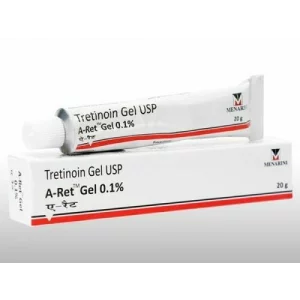 Tretinoin 0.1 %, Gel Anti-Rid Menarini A-Ret Anti-Acnee Depigmentant, 20g